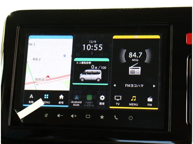 スペーシアカスタム ハイブリッドXSターボ 届出済未使用車 全方位カメラ付きメモリーナビ フルセグTV スマホ連携 HUD シート&ステアリングヒーター リアサーキュレーター 禁煙車 記録簿 衝突被害軽減システム ナビ&TV 両側電動スライド(31枚目)