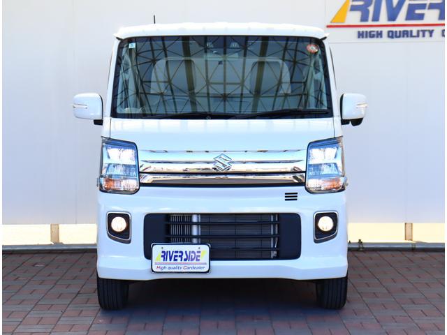 エブリイワゴン PZターボスペシャル 4WD メモリーナビ 地デジ バックカメラ デュアルカメラブレーキサポート シートヒーター オートステップ LEDライト 14AW 純正ドアバイザー フロアマット 両側パワースライド 前後ドラレコ(47枚目)