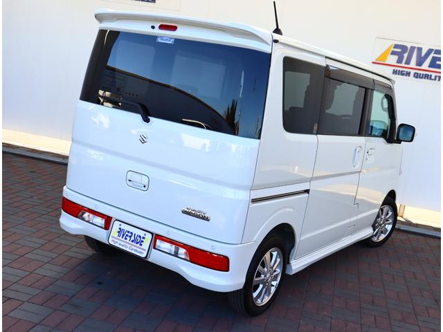 エブリイワゴン PZターボスペシャル 4WD メモリーナビ 地デジ バックカメラ デュアルカメラブレーキサポート シートヒーター オートステップ LEDライト 14AW 純正ドアバイザー フロアマット 両側パワースライド 前後ドラレコ(52枚目)