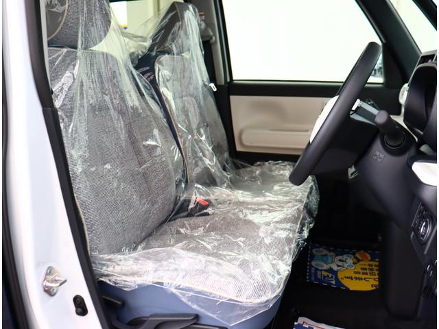 ムーヴキャンバス ストライプスＧ　届出済未使用車　オプションカラー　両側パワースライド　ホットカップホルダー　コーナーセンサー　スマートアシスト　誤発進抑制機能　対歩行者衝突回避支援ブレーキ　ＬＥＤライト　シートヒーター　スマートキー（8枚目）