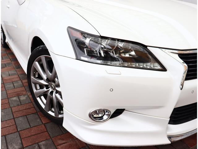 GS GS450h Iパッケージ フルエアロ 黒革エアーベンチレーションヒーター機能付きメモリパワーシート BSM 純正ナビフルセグバックカメラ ETC TVジャンパー LEDヘッド 18アルミ(27枚目)