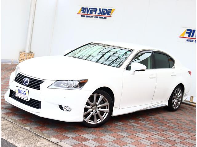 GS GS450h Iパッケージ フルエアロ 黒革エアーベンチレーションヒーター機能付きメモリパワーシート BSM 純正ナビフルセグバックカメラ ETC TVジャンパー LEDヘッド 18アルミ(33枚目)