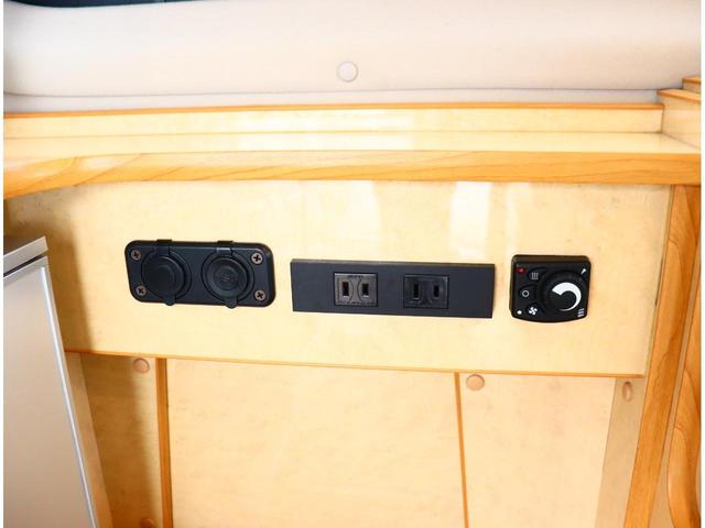 ハイエースバン ロングDX GLパッケージ キャンピング FOCS Dsコンパクト フジカーズ製 ナビTVバックカメラ ETC2.0 前後ドラレコ フリップダウンモニター 冷蔵庫 ベットキット 電子レンジ シンク 給排水タンク FFヒーター(40枚目)