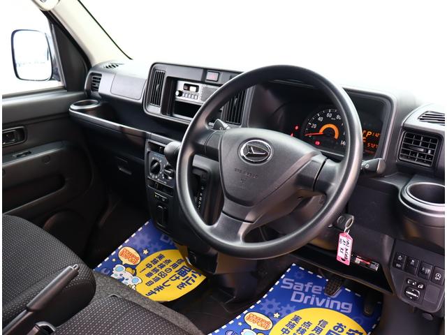 ハイゼットカーゴ クルーズＳＡＩＩＩ　ビジネスパック　ＥＴＣ　キーレス　衝突軽減ブレーキ　オートハイビーム　クリアランスソナー　オーバーヘッドコンソール　ＬＥＤヘッド　社外アルミ（8枚目）