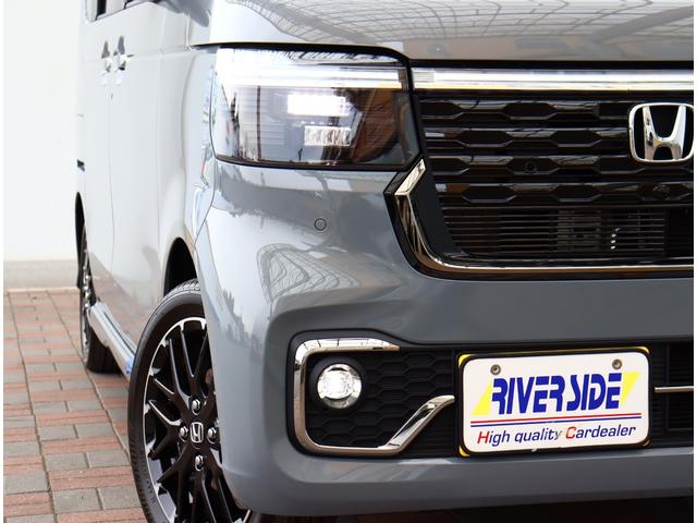Ｎ－ＢＯＸカスタム ターボコーディネートスタイル　届出済未使用車　９インチホンダコネクトナビ　フルセグＴＶ　ＤＶＤ再生　専用シート　シートヒーター　本革巻ステアリング　バックカメラ　カープレイ対応　コーナーセンサー　踏み間違い軽減　レーダークルーズ（40枚目）