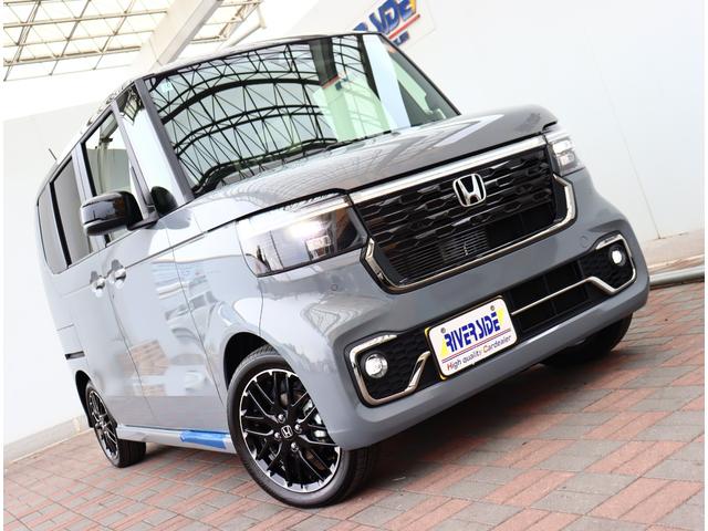Ｎ－ＢＯＸカスタム ターボコーディネートスタイル　届出済未使用車　９インチホンダコネクトナビ　フルセグＴＶ　ＤＶＤ再生　専用シート　シートヒーター　本革巻ステアリング　バックカメラ　カープレイ対応　コーナーセンサー　踏み間違い軽減　レーダークルーズ（50枚目）