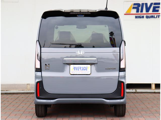 Ｎ－ＢＯＸカスタム ターボコーディネートスタイル　届出済未使用車　９インチホンダコネクトナビ　フルセグＴＶ　ＤＶＤ再生　専用シート　シートヒーター　本革巻ステアリング　バックカメラ　カープレイ対応　コーナーセンサー　踏み間違い軽減　レーダークルーズ（52枚目）