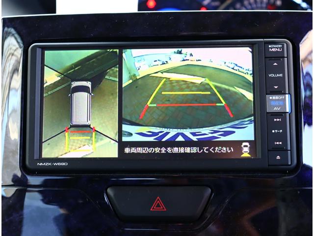 タント カスタムＲＳ　トップエディションＶＳ　ＳＡＩＩＩ　全方位カメラ　フルセグナビ　ドラレコ　ＥＴＣ　衝突軽減ブレーキ　スマートアシスト３　ワンオーナー　両側電動スライドドア　ＬＥＤヘッド　ＬＥＤビーム　シートヒーター　スマートキー　１５専用アルミ（10枚目）