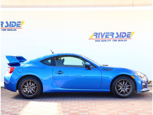ＢＲＺ Ｓ　柿本改マフラー　メモリナビフルセグ　バックカメラ　ＥＴＣ　パドルシフト　スマートキー　ＨＩＤライト　外１７アルミ　大型リアポイラー　ＷＲブルー　水平対応エンジン（5枚目）