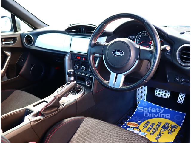 ＢＲＺ Ｓ　柿本改マフラー　メモリナビフルセグ　バックカメラ　ＥＴＣ　パドルシフト　スマートキー　ＨＩＤライト　外１７アルミ　大型リアポイラー　ＷＲブルー　水平対応エンジン（8枚目）