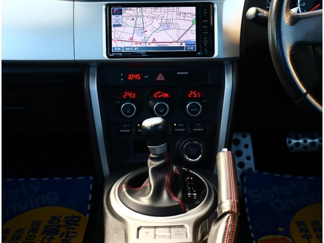 ＢＲＺ Ｓ　柿本改マフラー　メモリナビフルセグ　バックカメラ　ＥＴＣ　パドルシフト　スマートキー　ＨＩＤライト　外１７アルミ　大型リアポイラー　ＷＲブルー　水平対応エンジン（11枚目）