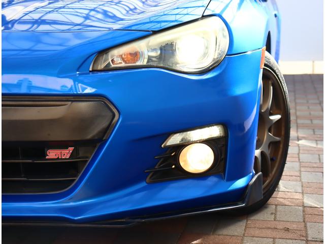 ＢＲＺ Ｓ　柿本改マフラー　メモリナビフルセグ　バックカメラ　ＥＴＣ　パドルシフト　スマートキー　ＨＩＤライト　外１７アルミ　大型リアポイラー　ＷＲブルー　水平対応エンジン（32枚目）