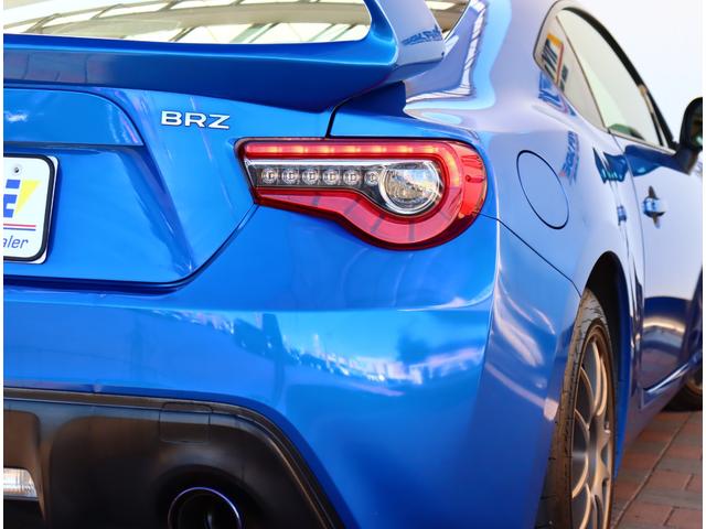 ＢＲＺ Ｓ　柿本改マフラー　メモリナビフルセグ　バックカメラ　ＥＴＣ　パドルシフト　スマートキー　ＨＩＤライト　外１７アルミ　大型リアポイラー　ＷＲブルー　水平対応エンジン（37枚目）