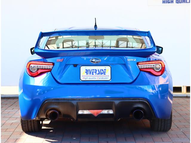ＢＲＺ Ｓ　柿本改マフラー　メモリナビフルセグ　バックカメラ　ＥＴＣ　パドルシフト　スマートキー　ＨＩＤライト　外１７アルミ　大型リアポイラー　ＷＲブルー　水平対応エンジン（38枚目）
