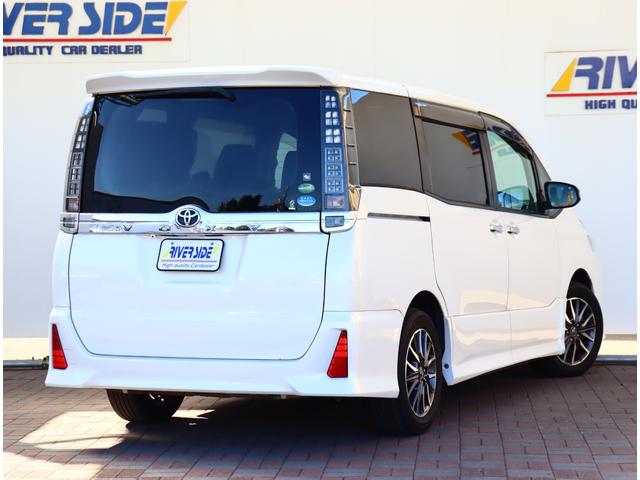 ヴォクシー ZS 煌 アルパイン10インチナビ フリップダウンモニター フルセグTV バックカメラ ETC 両側パワースライドドア メッキパーツ LEDライト サンシェード ドアバイザー 2列目ロングスライドシート(6枚目)