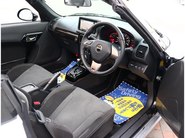 コペン ＧＲ　スポーツ　ワンオーナー　トヨタ　ＧＲコペン　専用ヒーター付きレカロシート　モモステ　スマートキー　パドルシフト　純正ナビバックカメラ　スマートキー　前後ドラレコ　ＢＢＳアルミ　ＬＥＤヘッドフォグ　電動オープン（8枚目）