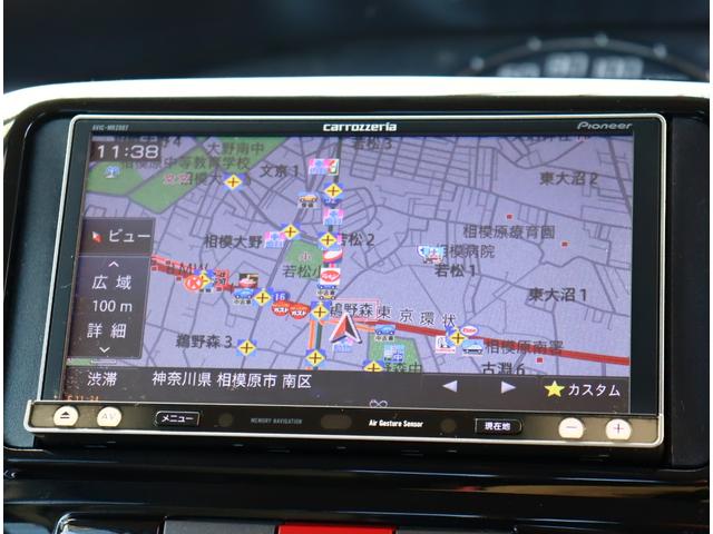 タント カスタムＲＳ　メモリナビフルセグ　ＥＴＣ　スマートキー　ＨＩＤライト　外黒革調シートカバー　電動スライドドア　外アルミ　　ピラーレスドア　ローダウン（14枚目）