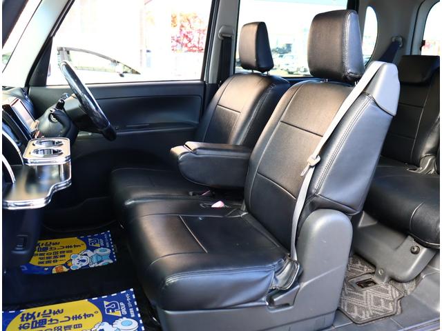 タント カスタムＲＳ　メモリナビフルセグ　ＥＴＣ　スマートキー　ＨＩＤライト　外黒革調シートカバー　電動スライドドア　外アルミ　　ピラーレスドア　ローダウン（22枚目）