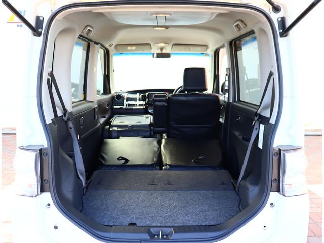 タント カスタムＲＳ　メモリナビフルセグ　ＥＴＣ　スマートキー　ＨＩＤライト　外黒革調シートカバー　電動スライドドア　外アルミ　　ピラーレスドア　ローダウン（26枚目）