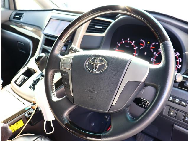 アルファード 240S タイプゴールド 純正ナビフルセグバックカメラ ETC フリップダウンモニター パワーゲート 両側電動スライドドア HID スマートキー(11枚目)