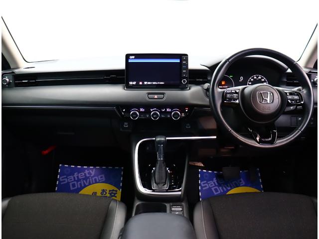 ヴェゼル ｅ：ＨＥＶ　Ｚ　ホンダコネクトナビ　フルセグ　バックモニター　ＥＴＣ　前後ドラレコ　ハーフレザー　シートヒーター　ＬＥＤライト　パワーゲート　ホンダセンシング　ＰＣＳ　ＡＣＣ　ＬＫＡＳ　コーナーセンサー　ＵＳＢ（7枚目）