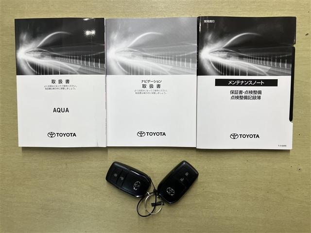 アクア G VSC 衝突軽減ブレーキ メモリナビ パワーシート バックモニター LED クルーズコントロール スマートキー ETC車載器 AC100V ナビ パワーウィンドウ イモビライザー サイドエアバック(21枚目)