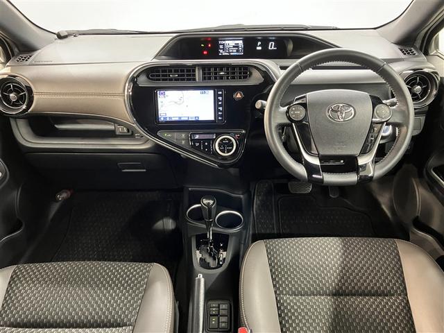 アクア クロスオーバー メディアプレイヤー接続 Bカメラ 地デジ イモビライザー ナビTV エアコン 1オ-ナ- LED ESC 記録簿 ドライブレコーダー アルミホイール キーフリー DVD再生可 ETC パワーウィンドウ(5枚目)