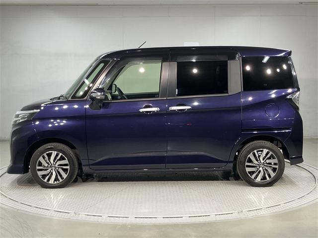 ルーミー カスタムG アイドリング 両側電動SD LEDヘット バックビューモニター 衝突回避ブレーキ 地デジ スマートキー メモリナビ クルーズコントロール 点検記録簿 DVD ETC ドライブレコーダー 1オーナー(2枚目)