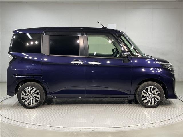 ルーミー カスタムG アイドリング 両側電動SD LEDヘット バックビューモニター 衝突回避ブレーキ 地デジ スマートキー メモリナビ クルーズコントロール 点検記録簿 DVD ETC ドライブレコーダー 1オーナー(3枚目)