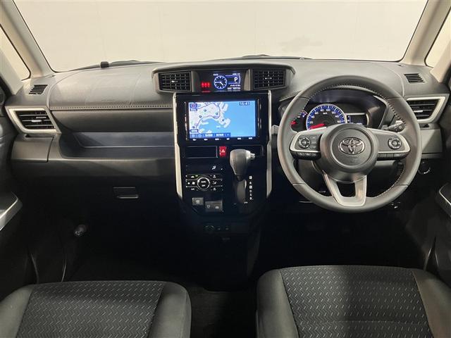 ルーミー カスタムG アイドリング 両側電動SD LEDヘット バックビューモニター 衝突回避ブレーキ 地デジ スマートキー メモリナビ クルーズコントロール 点検記録簿 DVD ETC ドライブレコーダー 1オーナー(5枚目)