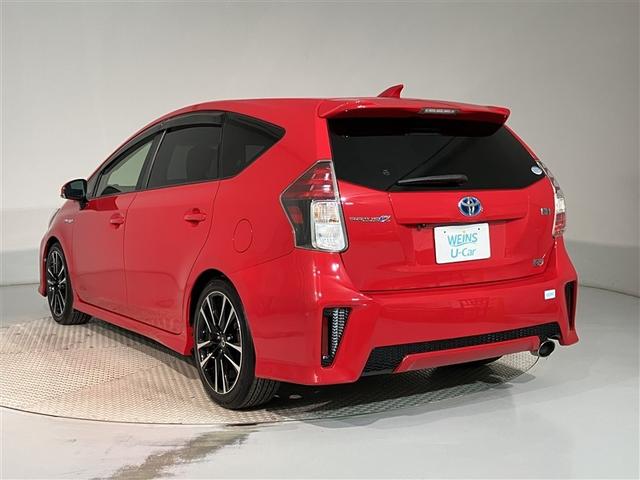 プリウスアルファ Ｓツーリングセレクション・Ｇ’ｓ　イモビライザー　ローダウン　インテリキー　ＡＷ　ＬＥＤ　フルセグテレビ　カーテンエアバッグ　エアバッグ　ドラレコ付　ＥＴＣ車載器　横滑り防止機能　パワーステアリング　ナビＴＶ　オートエアコン　ＡＢＳ（4枚目）