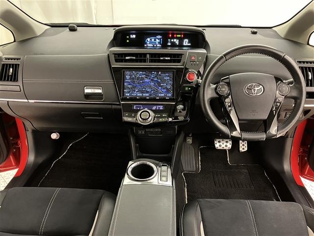 プリウスアルファ Ｓツーリングセレクション・Ｇ’ｓ　イモビライザー　ローダウン　インテリキー　ＡＷ　ＬＥＤ　フルセグテレビ　カーテンエアバッグ　エアバッグ　ドラレコ付　ＥＴＣ車載器　横滑り防止機能　パワーステアリング　ナビＴＶ　オートエアコン　ＡＢＳ（5枚目）