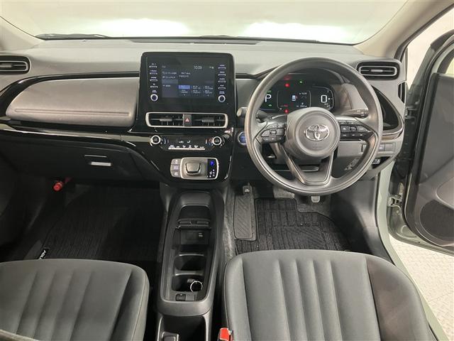 アクア Ｘ　テレビ　踏み間違い防止　１００Ｖ　イモビ　フルセグ　点検記録簿　ＬＥＤヘッドライト　スマートキー　横滑り防止機能　キーレスエントリー　ワンオーナー　オートクルーズ　オートエアコン　ＥＴＣ　ＡＢＳ（5枚目）