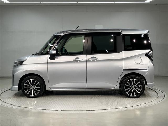 ルーミー カスタムＧ－Ｔ　助手席エアバック　両側オートスライドドア　スマートキープッシュスタート　ＬＥＤライト　１オーナー　横滑り防止機能　クルコン　ＥＴＣ付　アルミホイール　キーレス　ＤＶＤ　ドラレコ　ナビ＆ＴＶ　エアバッグ（2枚目）