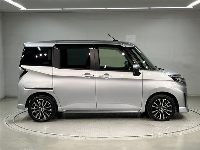 ルーミー カスタムＧ－Ｔ　助手席エアバック　両側オートスライドドア　スマートキープッシュスタート　ＬＥＤライト　１オーナー　横滑り防止機能　クルコン　ＥＴＣ付　アルミホイール　キーレス　ＤＶＤ　ドラレコ　ナビ＆ＴＶ　エアバッグ（3枚目）