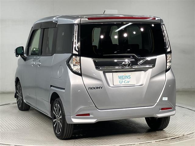 ルーミー カスタムＧ－Ｔ　助手席エアバック　両側オートスライドドア　スマートキープッシュスタート　ＬＥＤライト　１オーナー　横滑り防止機能　クルコン　ＥＴＣ付　アルミホイール　キーレス　ＤＶＤ　ドラレコ　ナビ＆ＴＶ　エアバッグ（4枚目）