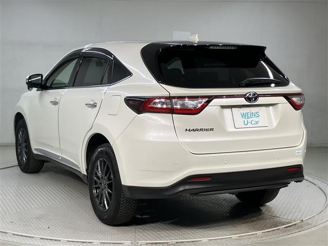 ハリアー エレガンス　パワーウインドウ　インテリジェントクリアランスソナー　エアバック　カーテンエアバッグ　スマートキー＆プッシュスタート　イモビライザー　メモリ－ナビ　点検記録簿　ＰＷシート　ＥＴＣ車載器　アルミ　ＡＢＳ（4枚目）