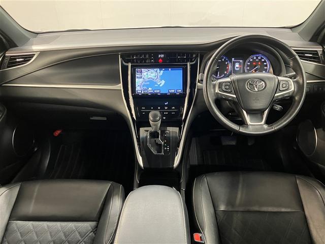 ハリアー エレガンス　パワーウインドウ　インテリジェントクリアランスソナー　エアバック　カーテンエアバッグ　スマートキー＆プッシュスタート　イモビライザー　メモリ－ナビ　点検記録簿　ＰＷシート　ＥＴＣ車載器　アルミ　ＡＢＳ（5枚目）