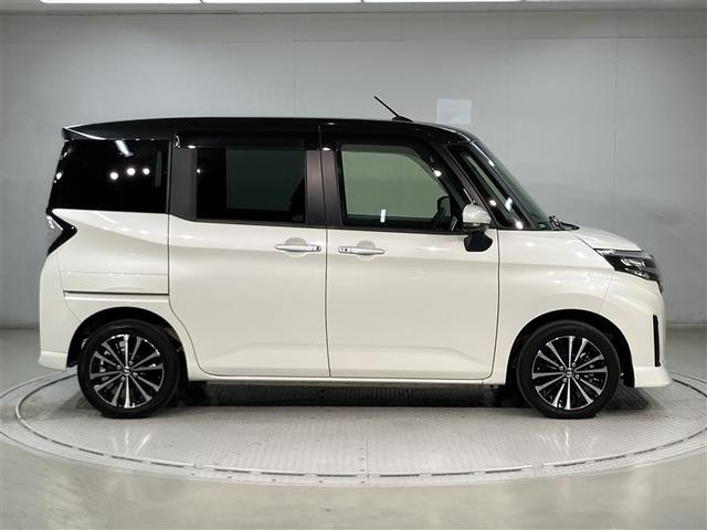 ルーミー カスタムG-T W電動ドア アイドリングストップ機能 運転席助手席エアバッグ DVD視聴可 クルーズC エアバック キーレスエントリー バックガイドモニター パワーウインドウ 記録簿有 インテリキー ナビTV LED(3枚目)