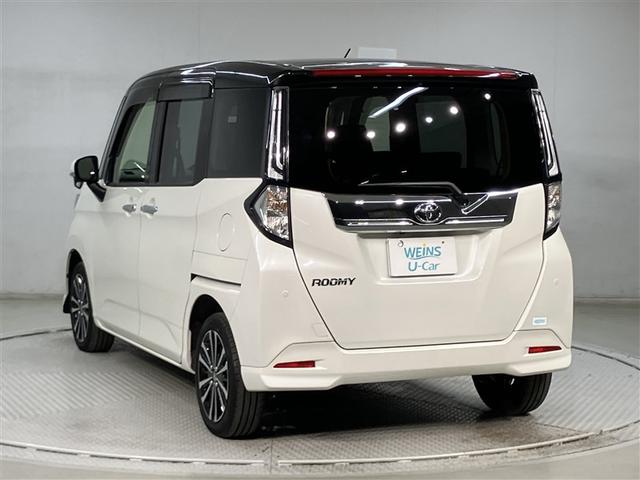 ルーミー カスタムG-T W電動ドア アイドリングストップ機能 運転席助手席エアバッグ DVD視聴可 クルーズC エアバック キーレスエントリー バックガイドモニター パワーウインドウ 記録簿有 インテリキー ナビTV LED(4枚目)