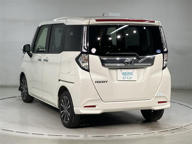 ルーミー カスタムG-T Iストップ Bカメラ ワンオーナー車 ドライブレコーダ 記録簿有 DVD再生可 Aクルコン LEDへッドライト エアコン スマキー エアバック Wエアバック ナビTV キーフリー ETC付 イモビ(4枚目)