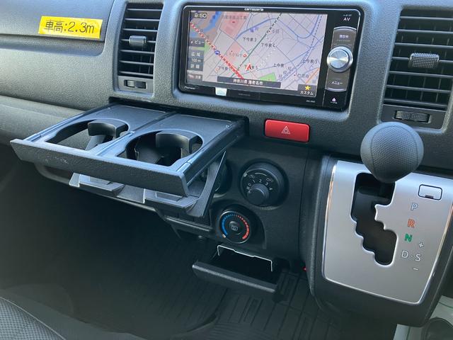 ハイエースバン パワーゲート 1年保証 1オーナー 整備記録18枚 ラッシング 5ドア 3人乗り キーレス ETC カロッツェリア製ナビ バックカメラ DVD/CD/SD(25枚目)