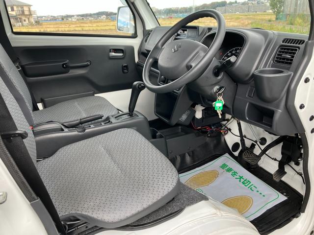キャリイトラック KCスペシャル パネル幌 1年保証 1オーナー 禁煙車 キーレス バックカメラ PW オートライト Wエアバック デュアルカメラサポート 衝突軽減ブレーキ 車線逸脱防止機能 誤発進抑制機能 横滑り防止(8枚目)