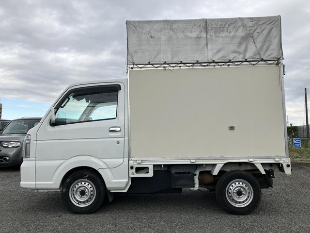 キャリイトラック KCスペシャル パネル幌 1年保証 1オーナー 禁煙車 キーレス バックカメラ PW オートライト Wエアバック デュアルカメラサポート 衝突軽減ブレーキ 車線逸脱防止機能 誤発進抑制機能 横滑り防止(12枚目)