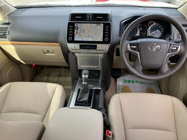 ランドクルーザープラド ＴＸ　Ｌパッケージ　オプション合計９６１，２００円　Ｔコネクトナビ　スーパーライヴサウンド　マルチモニター　ＢＳＭ　ムーンルーフ　モデリスタフルキット／マフラー　セーフティセンス　カープレイ　本革電動　ベンチレーション（13枚目）