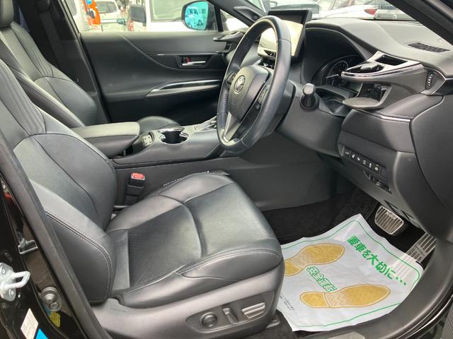 ハリアー Ｚ　レザーパッケージ　１年保証　禁煙　サンルーフ　黒革電動ベンチレーション　カープレイ　デジタルミラー前後ドラレコ　電動リヤゲート　ＥＴＣ２．０　ＪＢＬ　全周囲カメラ　フルセグ　カーテンエアバック　セーフティセンス　ＢＳＭ（5枚目）