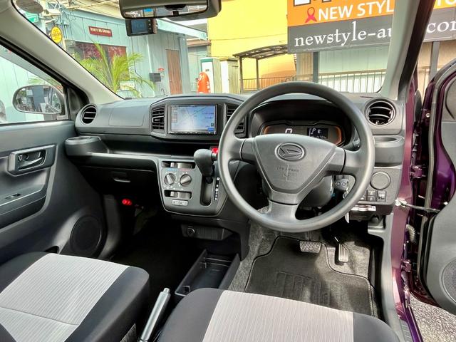 ミライース L SAIII /保証付/禁煙車/下取り直販車/アクセル踏み間違い防止装置/衝突軽減ブレーキ/車線逸脱警告/ナビ/TV/バックカメラ/前後ドライブレコーダー/Bluetooth/ETC2.0/前後ソナー/LEDライト(44枚目)