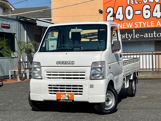 キャリイトラック KCパワステ農繁仕様 /買取り直販車/禁煙車/4WD/5速マニュアル/カーナビ/ドライブレコーダー/外内装クリーニング済み(2枚目)