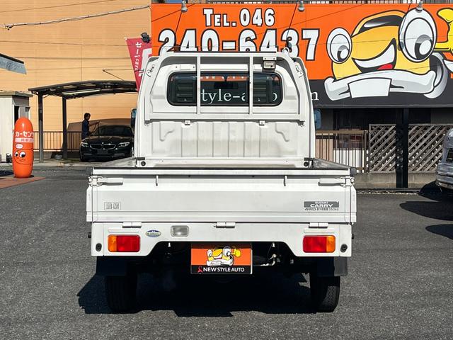 キャリイトラック KCパワステ農繁仕様 /買取り直販車/禁煙車/4WD/5速マニュアル/カーナビ/ドライブレコーダー/外内装クリーニング済み(15枚目)