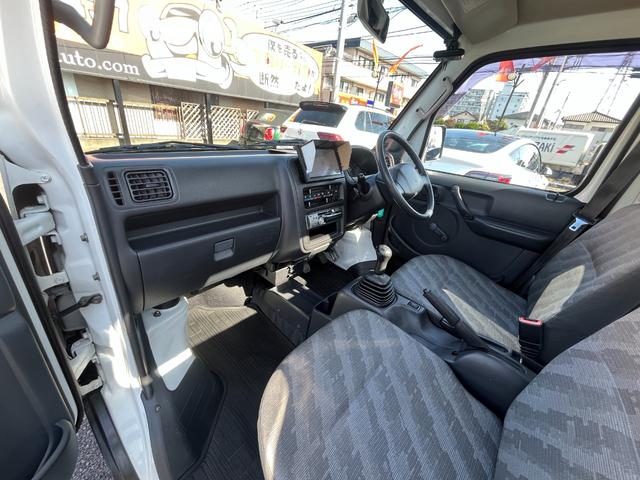 キャリイトラック KCパワステ農繁仕様 /買取り直販車/禁煙車/4WD/5速マニュアル/カーナビ/ドライブレコーダー/外内装クリーニング済み(39枚目)